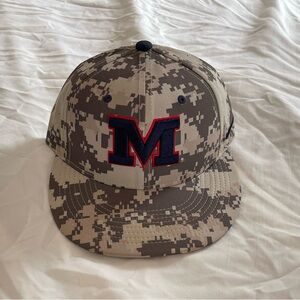 Ole Miss Baseball camo cap